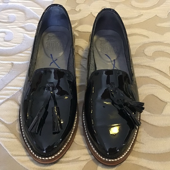 Miles & Louie Black Tassel Patent Leather Custom Made Shoe - Picture 12 of 15